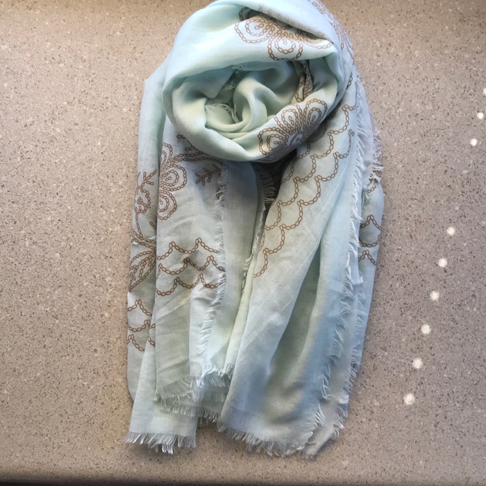 Faded Mint Scarf